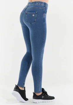 Freddy N.O.W.® Pants pantalone slim fit stile denim fondo stretto-Donna Jeans E Pantaloni|Tutti I Pantaloni