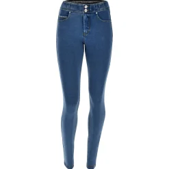 Freddy N.O.W.® Pants pantalone slim fit stile denim fondo stretto-Donna Jeans E Pantaloni|Tutti I Pantaloni