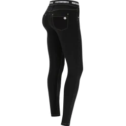 Freddy N.O.W.® Pants pantalone slim fit stile denim fondo stretto-Donna Jeans E Pantaloni|Tutti I Pantaloni