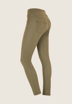 Freddy N.O.W.® Pants skinny vita media in Similpelle Lucida-Donna Jeans E Pantaloni|Tutti I Pantaloni