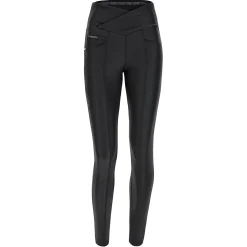 Freddy N.O.W.® vita super alta a incrocio in similpelle laminata-Donna Jeans E Pantaloni