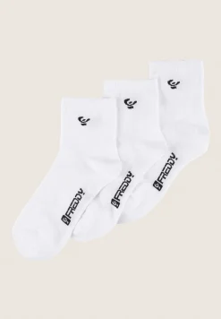 Freddy Pack 3 Calzini alla Caviglia Donna in Misto Cotone-Donna Accessori Sportivi|Accessori Sportivi