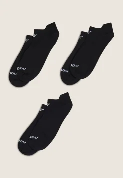 Freddy Pack 3 calzini sportivi corti con linguetta antiscivolo-Donna Accessori Sportivi|Accessori Sportivi