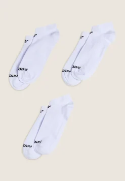 Freddy Pack 3 calzini sportivi corti con linguetta antiscivolo-Donna Accessori Sportivi|Accessori Sportivi