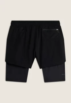 Freddy Pantaloncini 2 in 1 da Uomo in tessuto tecnico-Uomo Shorts E Bermuda