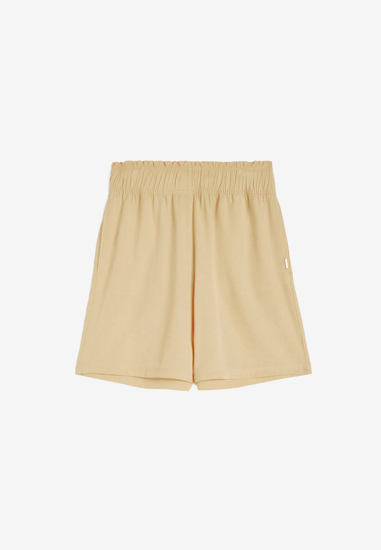 Freddy Pantaloncini da donna in lino viscosa con gamba ampia-Donna Padel|Tutti I Pantaloni