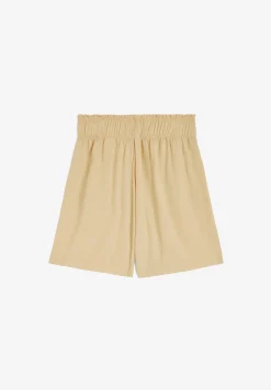 Freddy Pantaloncini da donna in lino viscosa con gamba ampia-Donna Padel|Tutti I Pantaloni