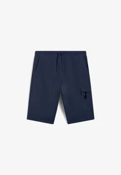 Freddy Pantaloncini da uomo in cotone con taschino laterale-Uomo Shorts E Bermuda