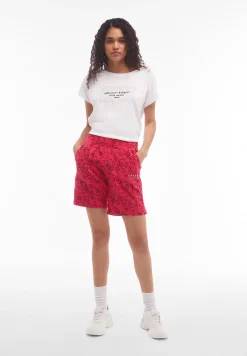 Freddy Pantaloncini donna in heavy jersey stampa floreale allover-Donna Ginnastica|Shorts