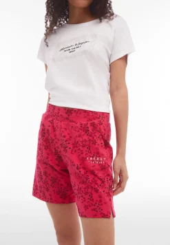Freddy Pantaloncini donna in heavy jersey stampa floreale allover-Donna Ginnastica|Shorts