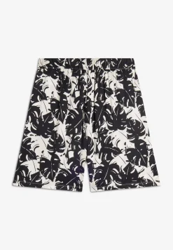 Freddy Pantaloncini donna in satin di viscosa a fantasia tropical-Donna Padel|Shorts