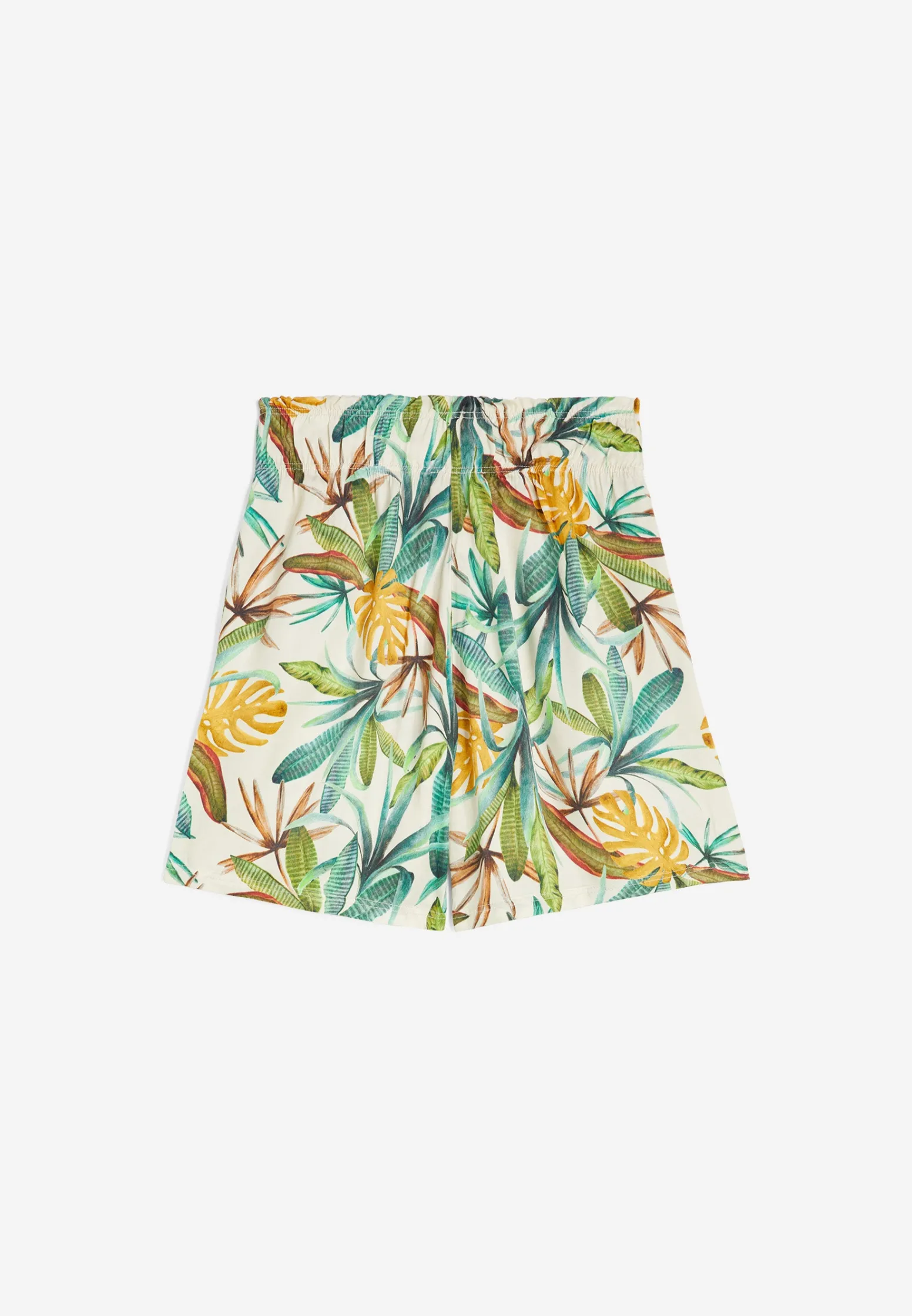 Freddy Pantaloncini donna in satin di viscosa a fantasia tropical-Donna Padel|Shorts