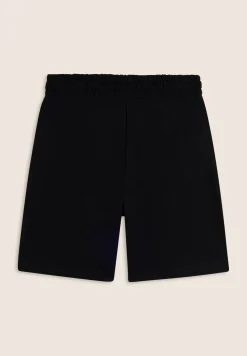 Freddy Pantaloncini neri regular fit con spacchi laterali-Donna Shorts