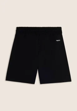Freddy Pantaloncini neri regular fit con stampa Mickey Mouse-Donna Shorts