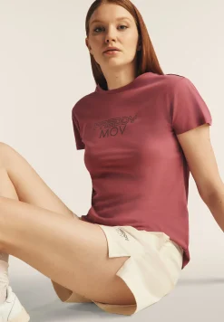 Freddy Pantaloncini Sportivi con Spacchi Laterali-Donna Shorts