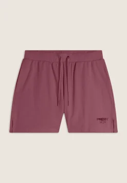 Freddy Pantaloncini Sportivi con Spacchi Laterali-Donna Shorts