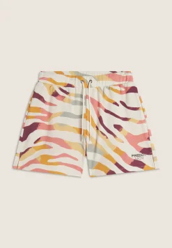 Freddy Pantaloncini Sportivi Fantasia Zebrata Multicolor-Donna Shorts