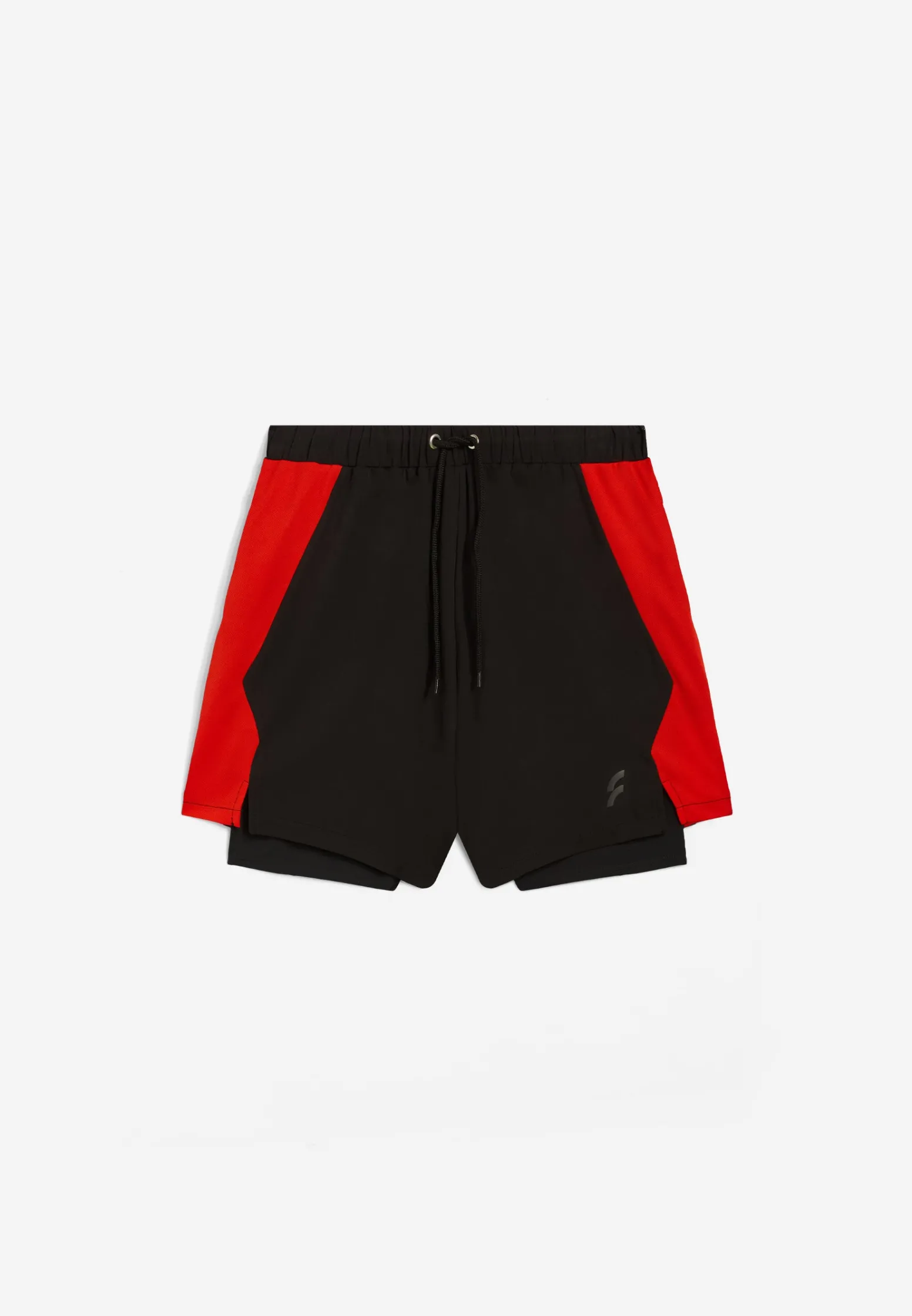 Freddy Pantaloncini uomo 2-in-1 in tessuto tecnico con inserti colorati-Uomo Shorts E Bermuda