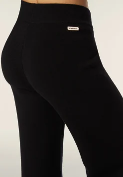 Freddy Pantalone comfort fit in maglia tricot rasata senza cuciture-Donna Pantaloni Sportivi|Tutti I Pantaloni