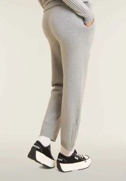 Freddy Pantalone donna gamba dritta in tricot-Donna Pantaloni Sportivi