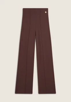 Freddy Pantalone donna in felpa viscosa con gamba dritta-Donna Tutti I Pantaloni|Pantaloni Sportivi