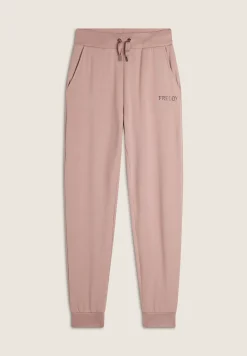 Freddy Pantalone Donna in Felpa Viscosa con Logo in Strass-Donna Ginnastica|Pantaloni Sportivi