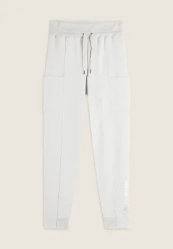 Freddy Pantalone donna in felpa con vita alta e tasche laterali-Donna Ginnastica|Pantaloni Sportivi