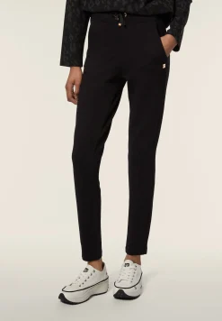 Freddy Pantalone donna in felpa di viscosa con gamba dritta-Donna Pantaloni Sportivi|Tutti I Pantaloni