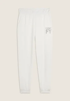Freddy Pantalone donna in felpa di viscosa con elastico sul fondo-Donna Ginnastica|Pantaloni Sportivi