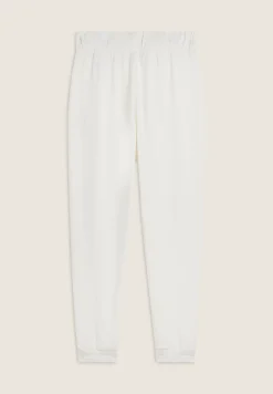 Freddy Pantalone donna in felpa di viscosa con elastico sul fondo-Donna Ginnastica|Pantaloni Sportivi