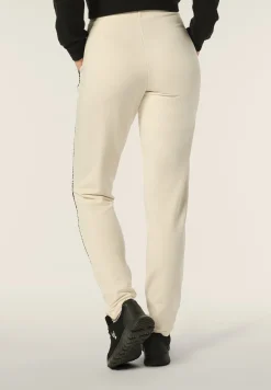 Freddy Pantalone donna in felpa di viscosa con impunture leopardate-Donna Pantaloni Sportivi|Tutti I Pantaloni