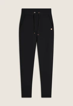 Freddy Pantalone donna in felpa di viscosa con vita in costina-Donna Pantaloni Sportivi|Tutti I Pantaloni