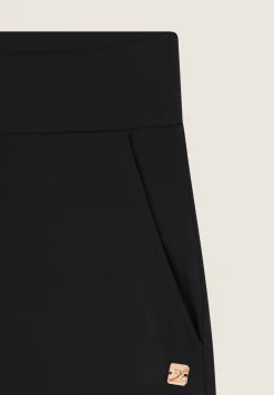 Freddy Pantalone donna in felpa di viscosa con vita in costina-Donna Pantaloni Sportivi|Tutti I Pantaloni