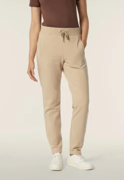 Freddy Pantalone donna in felpa con vita in costina e fondo dritto-Donna Ginnastica|Pantaloni Sportivi