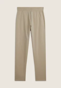 Freddy Pantalone donna in felpa con vita in costina e fondo dritto-Donna Ginnastica|Pantaloni Sportivi