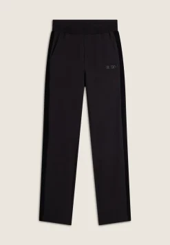 Freddy Pantalone donna in felpa di viscosa con Bande in Velluto-Donna Ginnastica|Pantaloni Sportivi