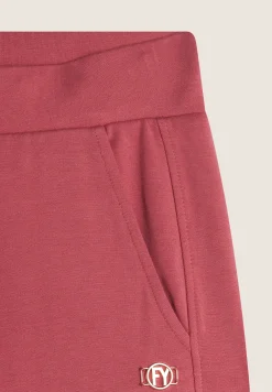 Freddy Pantalone donna in felpa di viscosa con cuciture a blocchi-Donna Pantaloni Sportivi|Tutti I Pantaloni