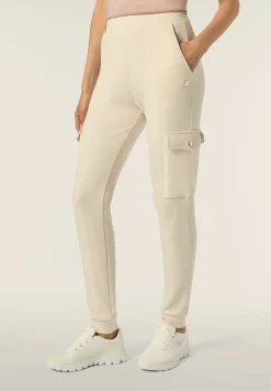 Freddy Pantalone donna in felpa viscosa con tasche cargo in velluto-Donna Pantaloni Cargo|Pantaloni Sportivi