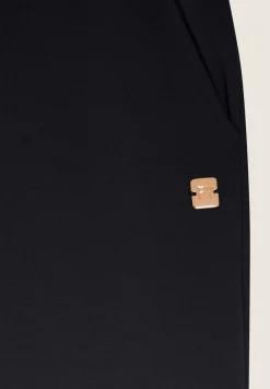 Freddy Pantalone donna in felpa viscosa con tasche cargo in velluto-Donna Pantaloni Cargo|Pantaloni Sportivi