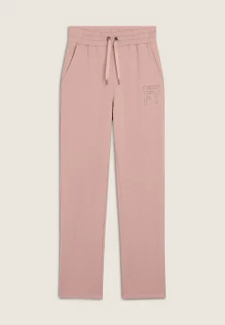 Freddy Pantalone Donna in Felpa Viscosa con Logo FY in Strass-Donna Ginnastica|Pantaloni Sportivi