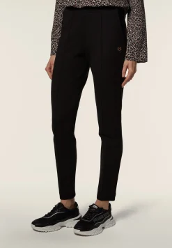 Freddy Pantalone donna in punto milano con impuntura centrale-Donna Pantaloni Sportivi|Tutti I Pantaloni