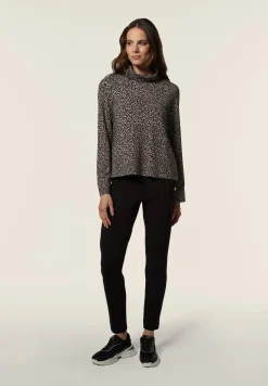 Freddy Pantalone donna in punto milano con impuntura centrale-Donna Pantaloni Sportivi|Tutti I Pantaloni