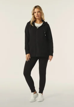 Freddy Pantalone donna slim fit con tasche applicate e maxi polsini-Donna Ginnastica|Pantaloni Sportivi