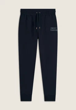 Freddy Pantalone donna slim fit con tasche applicate e maxi polsini-Donna Ginnastica|Pantaloni Sportivi
