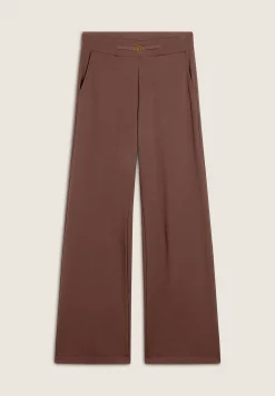 Freddy Pantalone donna wide leg in felpa di viscosa-Donna Pantaloni Sportivi|Tutti I Pantaloni