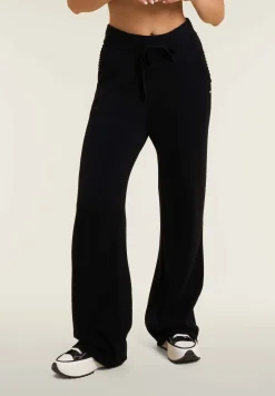 Freddy Pantalone donna wide leg in tricot-Donna Pantaloni Sportivi