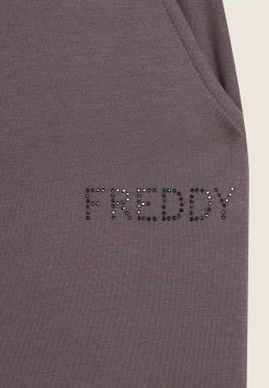 Freddy Pantalone Donna wide leg in felpa di viscosa-Donna Ginnastica|Tutti I Pantaloni