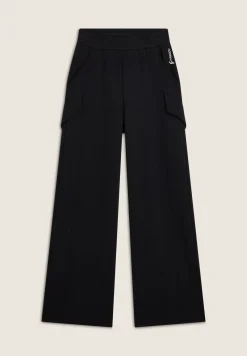 Freddy Pantalone in felpa di viscosa gamba ampia con tasche laterali-Donna Pantaloni Sportivi|Tutti I Pantaloni