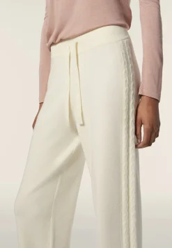 Freddy Pantalone in maglia tricot rasata con gamba larga-Donna Pantaloni Sportivi|Tutti I Pantaloni