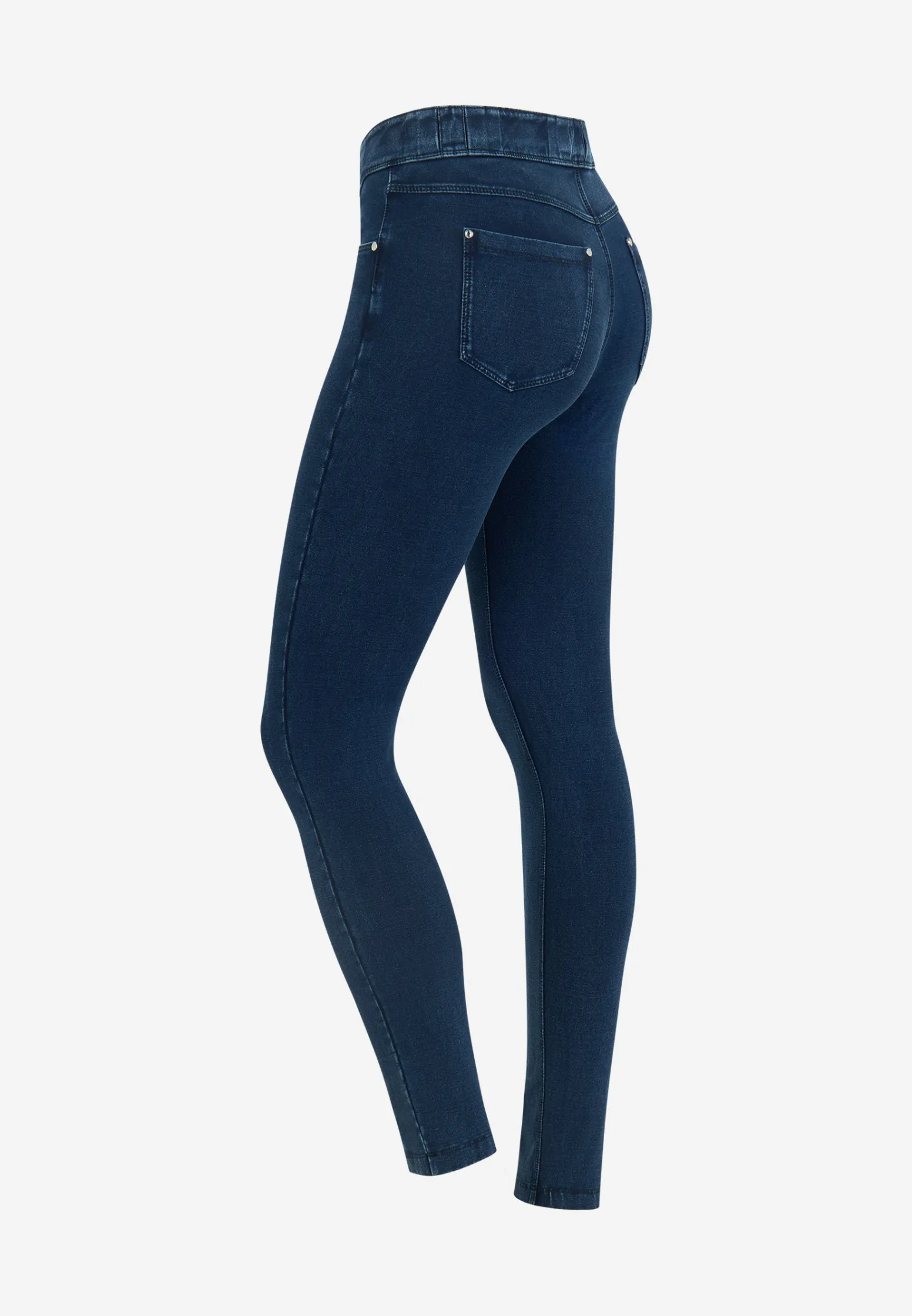 Freddy Pantalone jeggings skinny vita media in jersey denim-Donna Jeans E Pantaloni|Tutti I Pantaloni